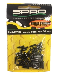 Spro Sleeves Stalenonderlijn 50stuks