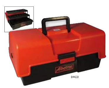 Albatros Viskoffer Rood 2-laden 1 Albatros Viskoffer Rood 2-laden