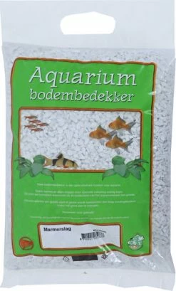 De Boon Marmerkiezel Wit Fijn 8 Kg