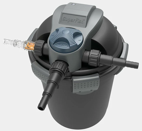 SuperFish Top Clear 15000 UVC 11 Watt Vijverfilter 1 SuperFish Top Clear 15000 UVC 11 Watt Vijverfilter
