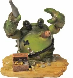 De Boon Ornament Krab Met Sigaar