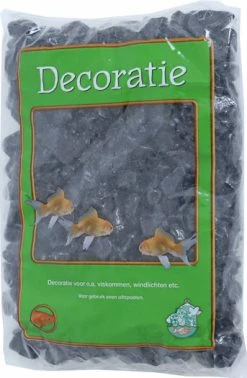De Boon Zwarte Glanskiezel 1kg