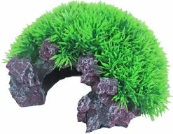 De Boon Ornament Groene Mosrots Met Luchtsteen