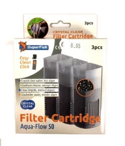 Superfish Aquaflow 50 Crystal Clear Cardridge